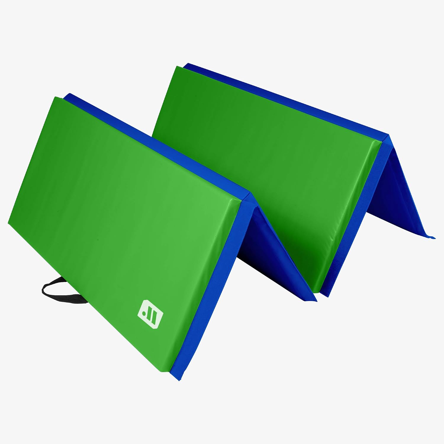 We Sell Mats - 4 ft x 8 ft x 2 in Premium Personal Fitness & Exercise Mat for Home Workout - Lightweight and Folds for Carrying – All Purpose Home Gym Mat – Thick Mat for Yoga, Pilates, Stretches