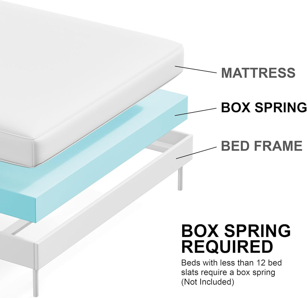 Furniture of America Bailer Modern Solid Wood 3-Piece Bedroom Set with LED on Headboard, Stainless Steal Posts and Marble Top on Nightstand, Box Spring Needed, Queen, Weathered Gray