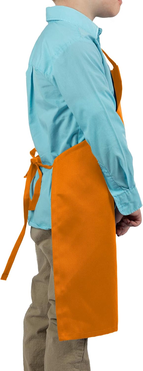 KNG Kids Cooking Apron for Girls and Boys – Medium