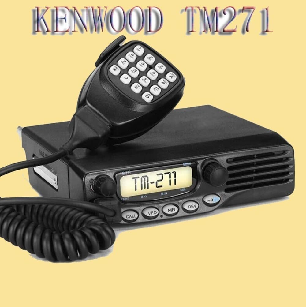 TM-271A 136-174MHz 65W for Kenwood Mobile Radio VHF FM Transceiver Base Station