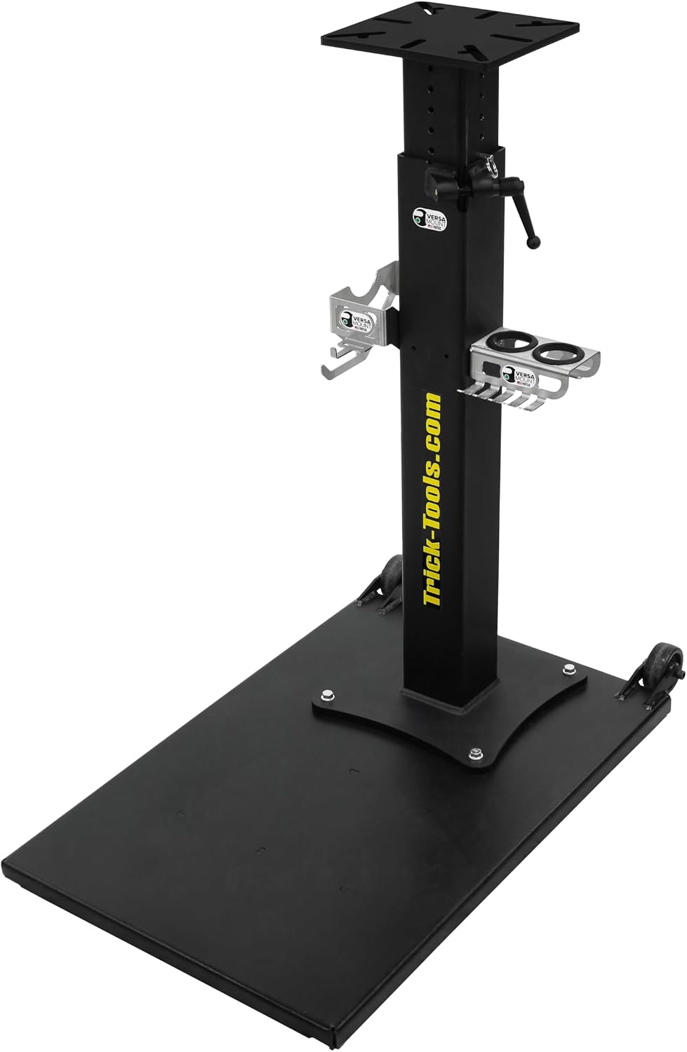 Trick-Tools Versa-Mount Adjustable Height Deluxe Mobile Vise and Grinder Floor Stand, Made in the USA