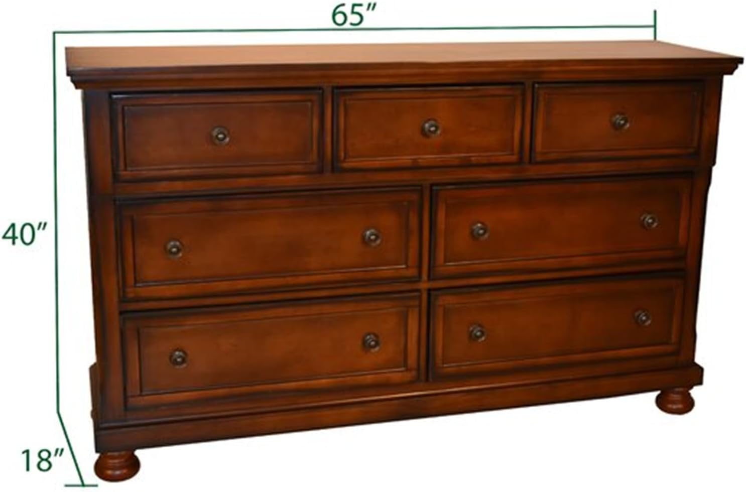Luxurious Transitional Bedroom Furniture Set – Elegant Queen/King-Sized Bed Frame with Headboard – Exquisite Craftsmanship, Timeless Design for a Restful Retreat (Walnut,Queen 4PCS Set)