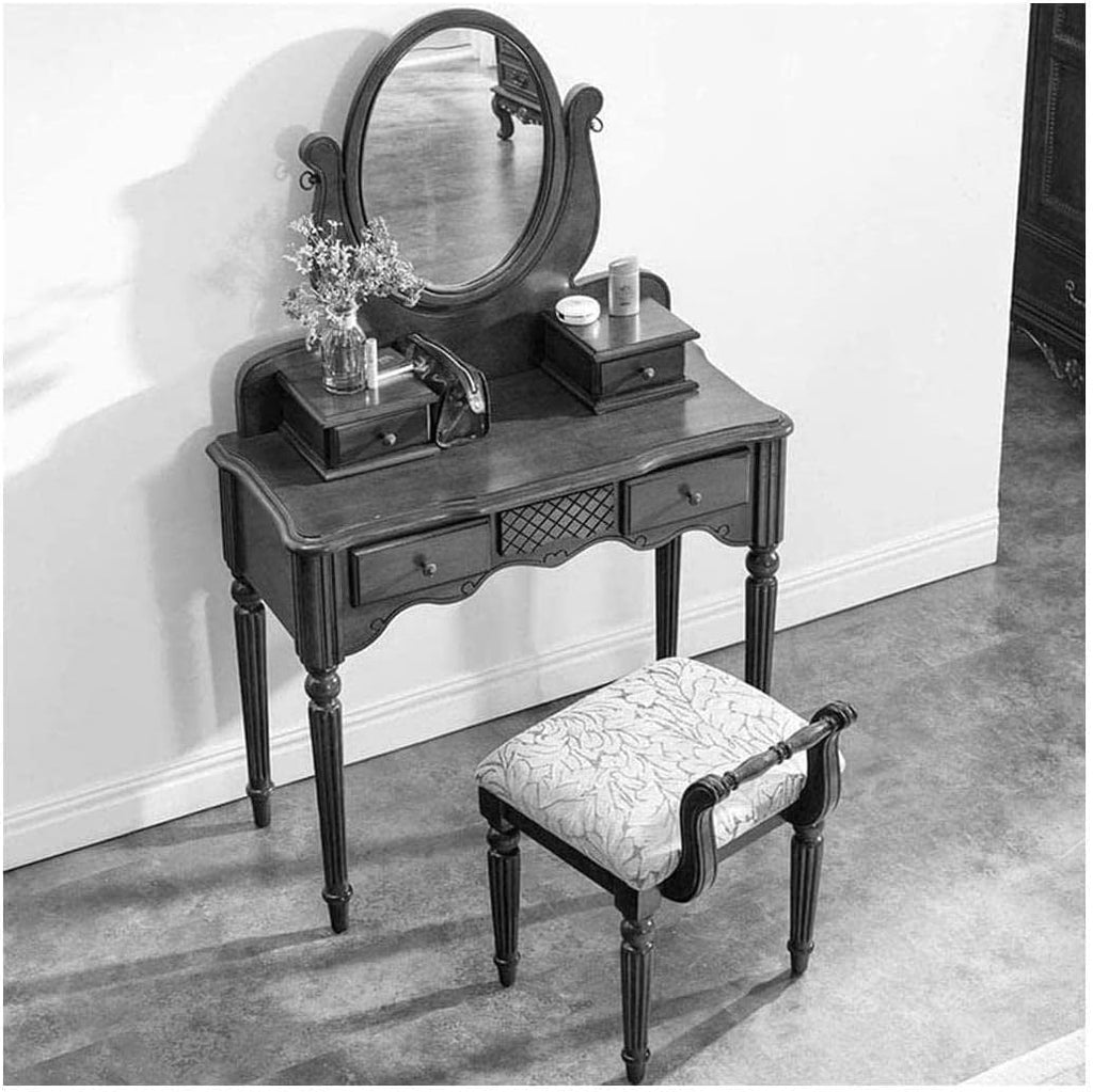 BTZHY Vanity Chair,Leather Vanity Benches Footstools, Backrest Piano Stool, Makeup Seat, Garden Stools, Dressing Stools, Living Room and Bedroom Desk Stools