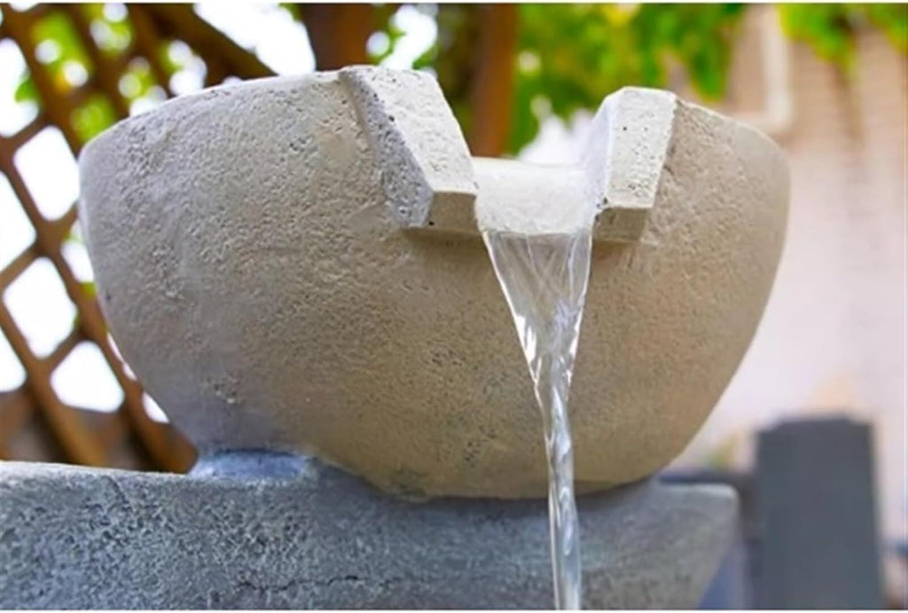 Outdoor Tabletop Fountain Water Decoration – Circulating Water Landscape Feature for Garden, Patio, Balcony, Or Home Decor