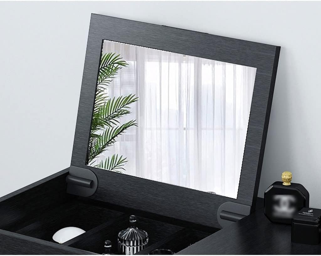 Vanity Benches Vanity Table Minimalist Dresser Multifunctional Table Modern Ladies Dresser Bedroom Small Dresser with Stools and Drawers (Color : A)