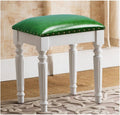 BTZHY Vanity Chair,Leather Footstools, Vanity Benches, Piano Stool, Makeup Seat, Dressing Stools, Women Bedroom Dressing Stools