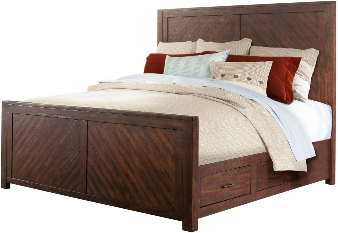 Picket House Furnishings Dex 4 Piece King Platform Storage Bedroom Set