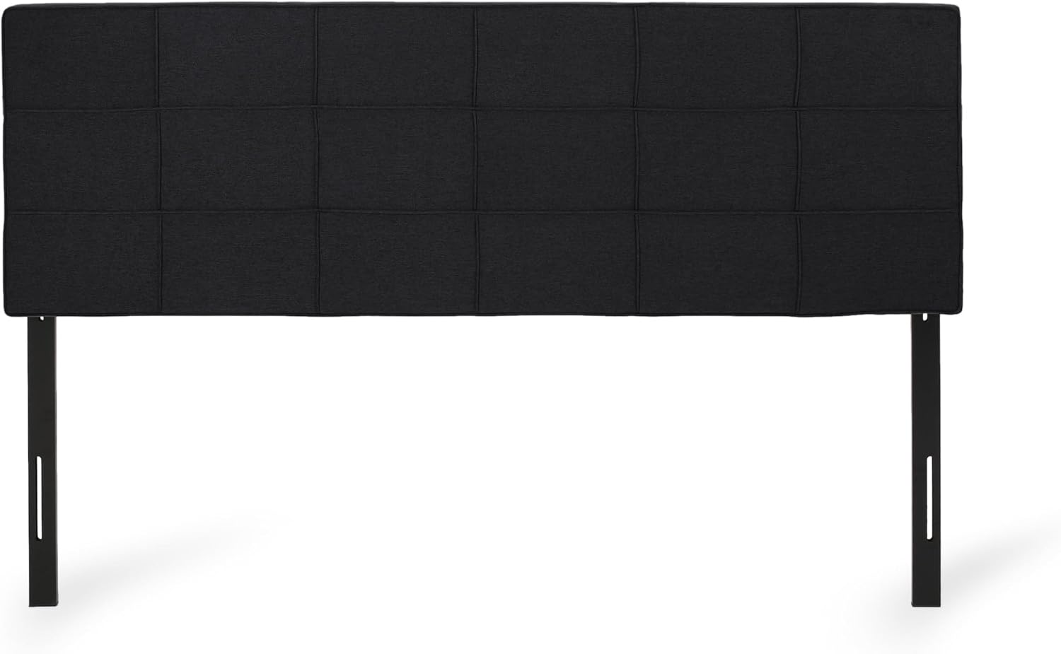 Christopher Knight Home Contemporary Upholstered King/Cal King Headboard, Black