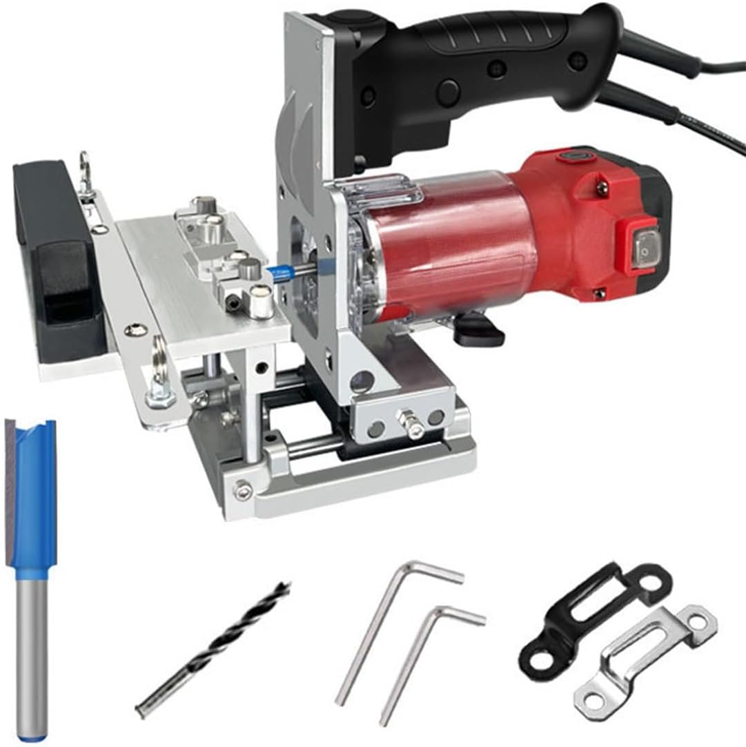 Lamino Slotting Machine Wood Boring Machinery Furniture Cabinet Connector Wood Routers Planers Biscuit Joiner Tenon Maker Tools