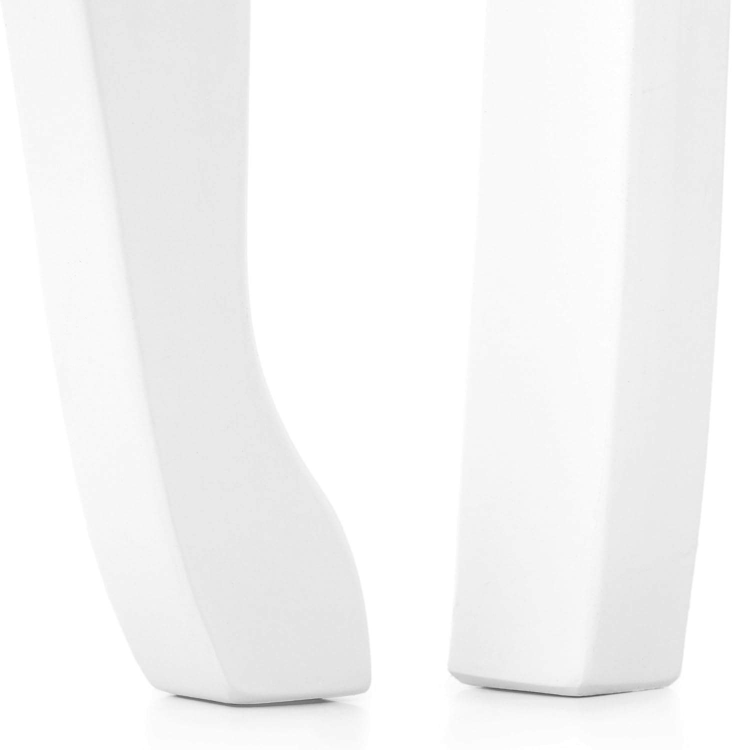 Guidecraft Classic White Vanity and Stool Set: Kids' Wooden Table with 3 Mirrors, Storage Seat and Make-Up Drawer - Children's Furniture