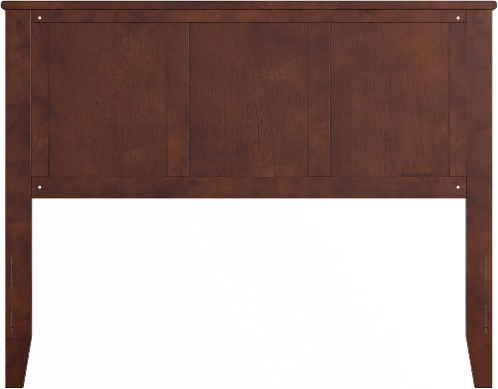 AFI, Madison Full Solid Wood Panel Headboard, Walnut