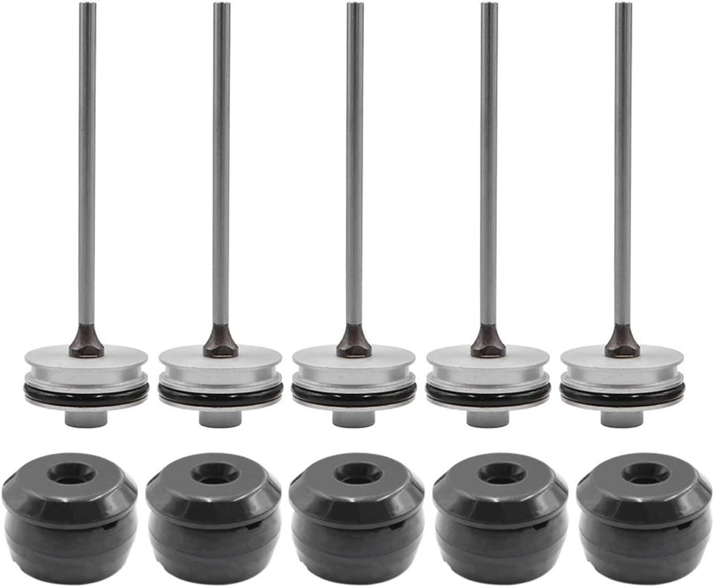 5pcs Main Piston Unit And Bumper For Coil Nailers CN55 CN70 CN80 Spare Parts Accessory For Nail Gun Parts,DIY Tools(CN80)