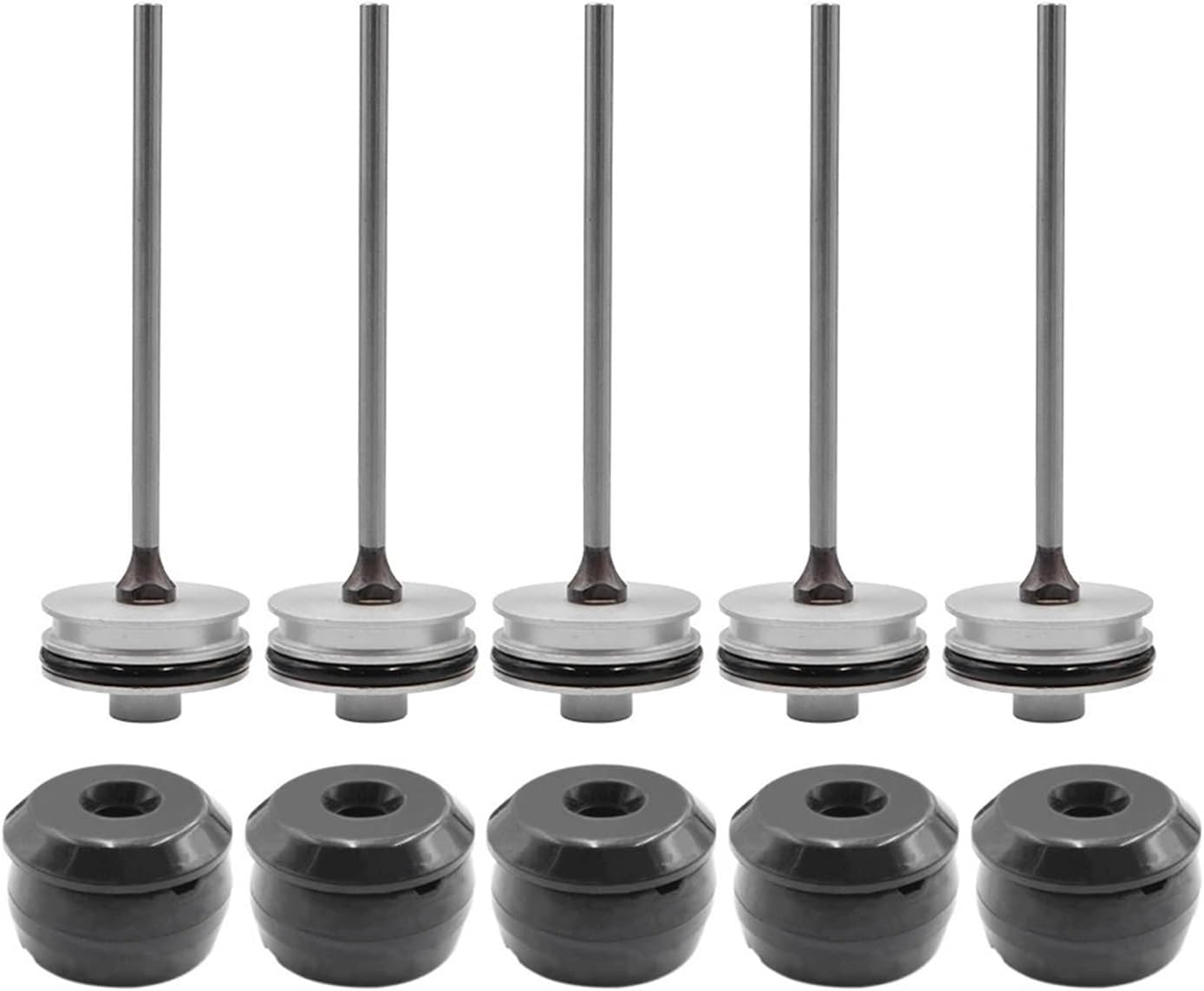 5pcs Main Piston Unit And Bumper For Coil Nailers CN55 CN70 CN80 Spare Parts Accessory For Nail Gun Parts,DIY Tools(CN80)