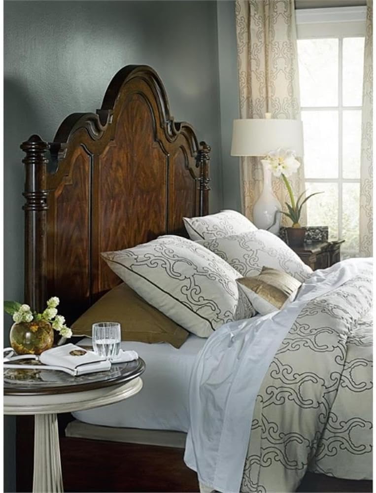 Hooker Furniture Leesburg California King Poster Panel Bed in Mahogany