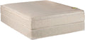 Dream Solutions USA DS USA Comfort Pedic Firm PillowTop King Size Mattress & Low 5' Height Box Spring Set with Metal Bed Frame - Plush Knit Cover, Orthopedic, Longlasting Comfort