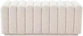 CFGH6FDF Foyer Bedroom Bench, Boucle Fabric for End of Bed and Entryway, Loveseat Ottoman Footstool Vanity Indoor Mudroom(110 * 50 * 40)