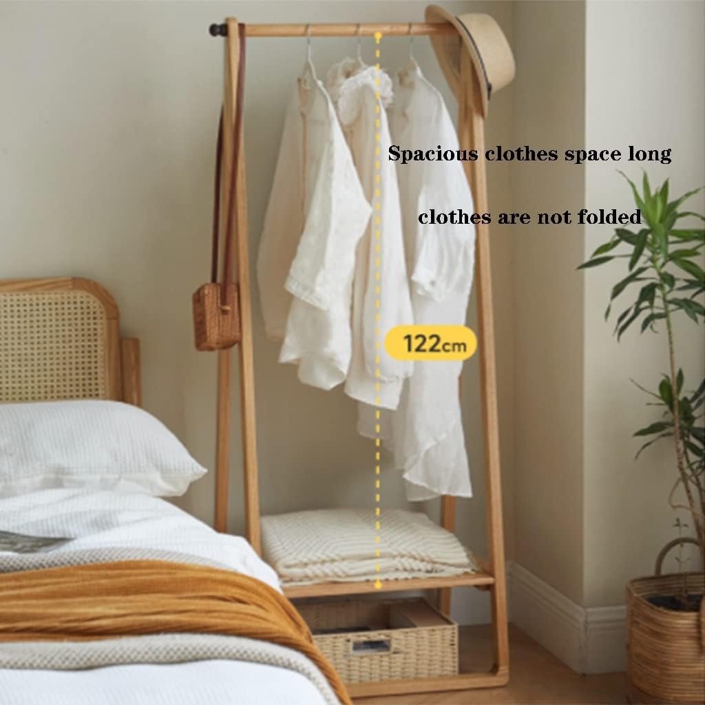 Clothing Rack, Shoe Bench, Corner Coat Stand with 2 Hooks, Sturdy Entryway nizer, Easy to Assemble, Perfect for Home Office or Bedroom Storage Solutions