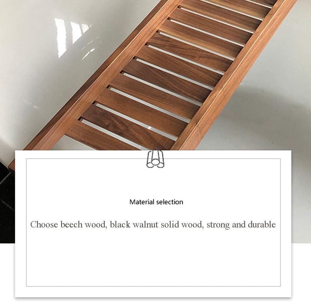 Solid Wood Bathtub Caddy Tray with Wine Glass Holder Luxury Spa nizer for Ultimate Relaxation and Comfort