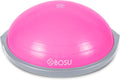 Bosu Balance Ball Exercise Trainer, Home Gym Equipment w/Guided Workouts & Pump, 26' Inflatable Fitness Platform for Strength Training, Standing, Balancing, and Core Workout