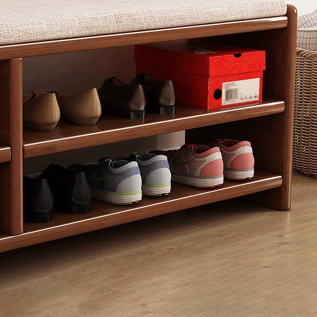 Double Layer Shoe Rack Bench for Entryway Stylish Home Porch Shoe Changing Stool Perfect for Living Room Corridor & Corner Versatile Sofa Stool for Shoes Storage