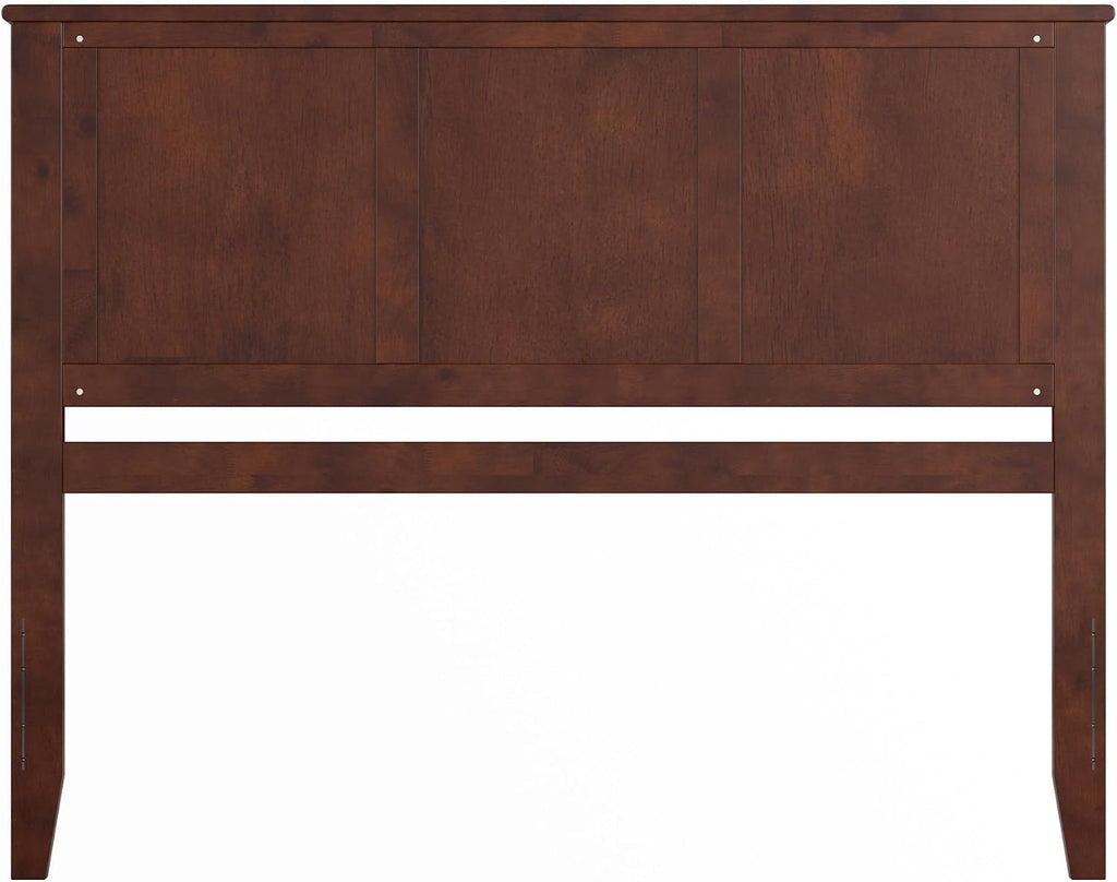 AFI, Madison Queen Solid Wood Panel Headboard, Walnut