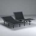 iDealBed 2i Custom Adjustable Bed Base - Advanced Head & Foot Elevation, Wireless Remote with Memory, Zero Clearance, Easy Setup (Split King)