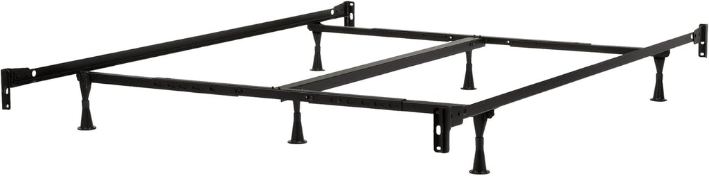 Dream Solutions USA DS USA Spinal Dream Plush PillowTop Eurotop Mattress Set with Metal Bed Frame - Orthopedic, Great for Your Back, Longlasting Comfort (Queen 60'x80'x12')