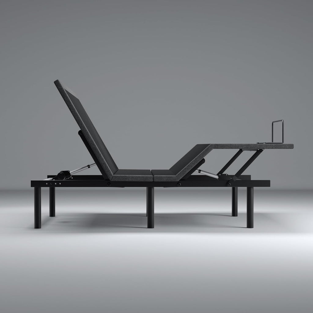 iDealBed 2i Custom Adjustable Bed Base - Advanced Head & Foot Elevation, Wireless Remote with Memory, Zero Clearance, Easy Setup (King)