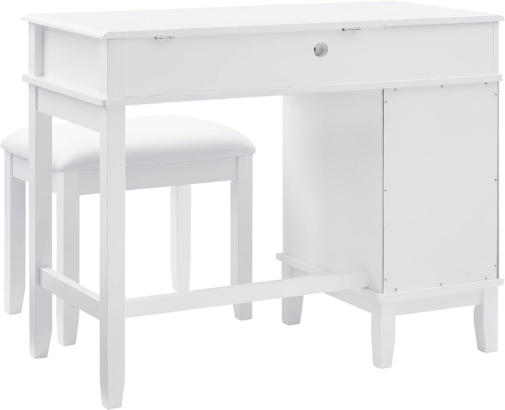 Linon Vanity Set, White