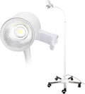 12W LED Medical Examination Light,Mobile Exam Lamp with Stainless Steel 5-Leg Base