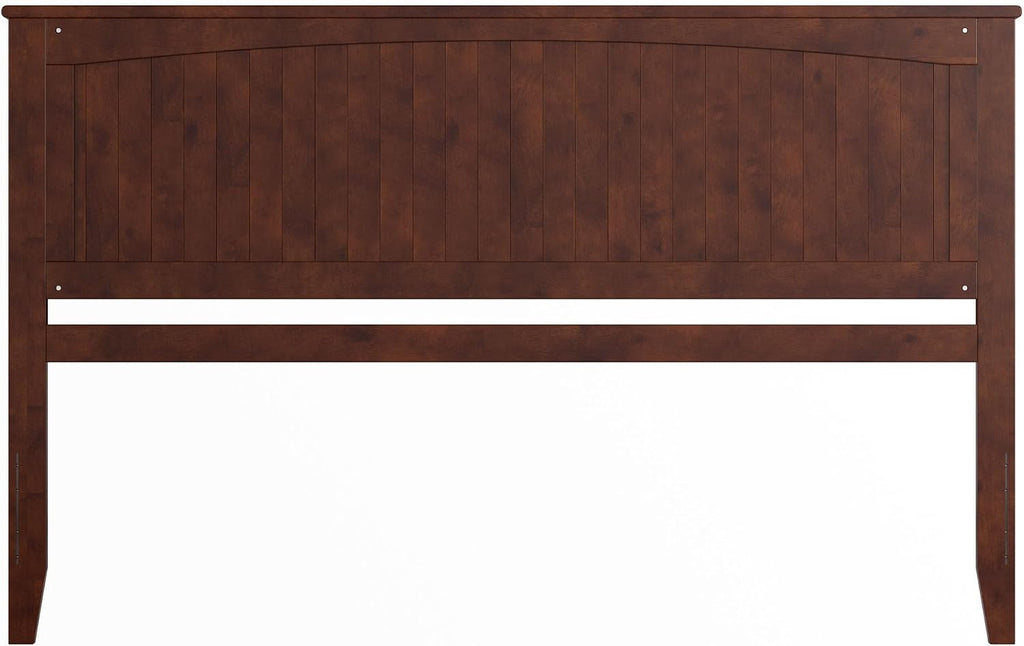 AFI, Nantucket King Solid Wood Panel Headboard, Walnut