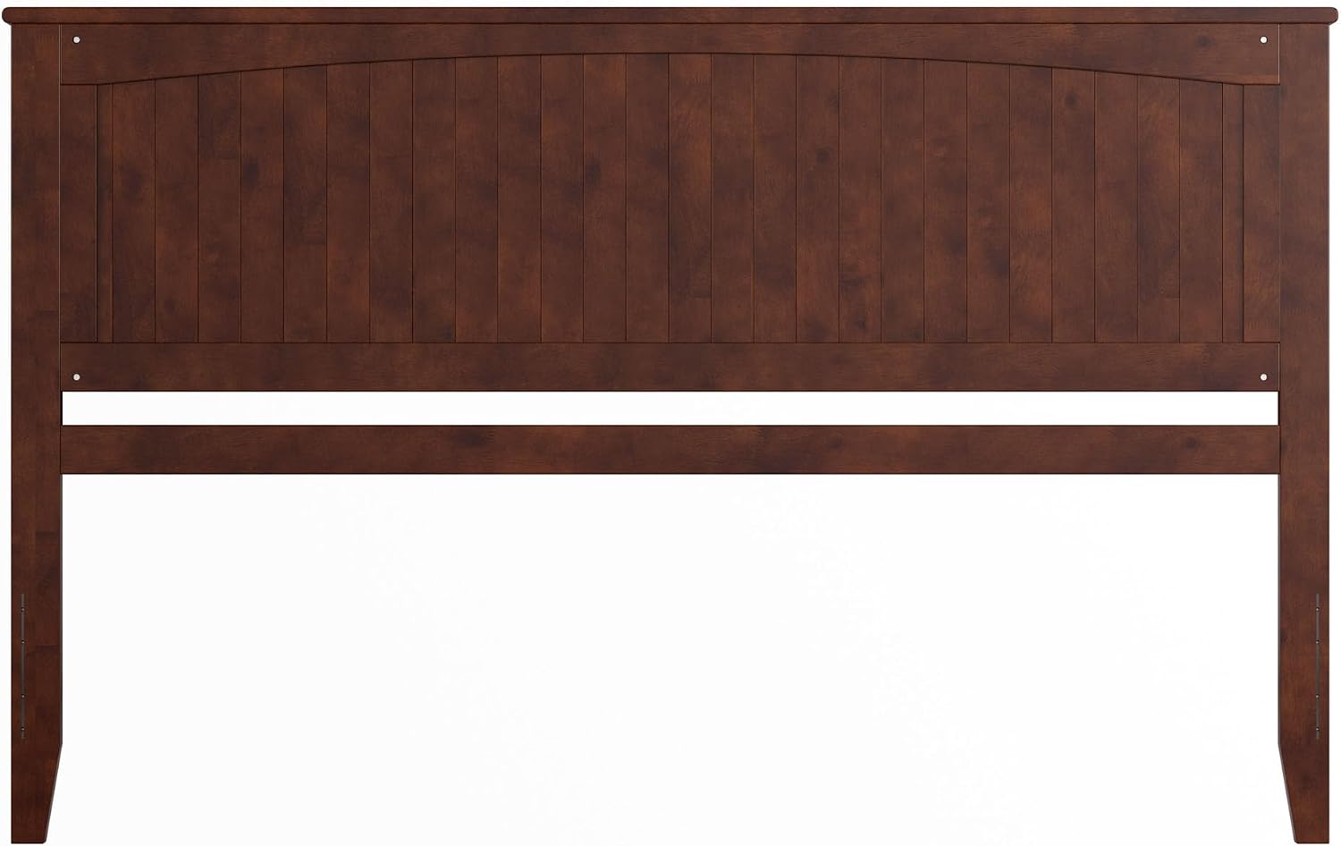 AFI, Nantucket King Solid Wood Panel Headboard, Walnut