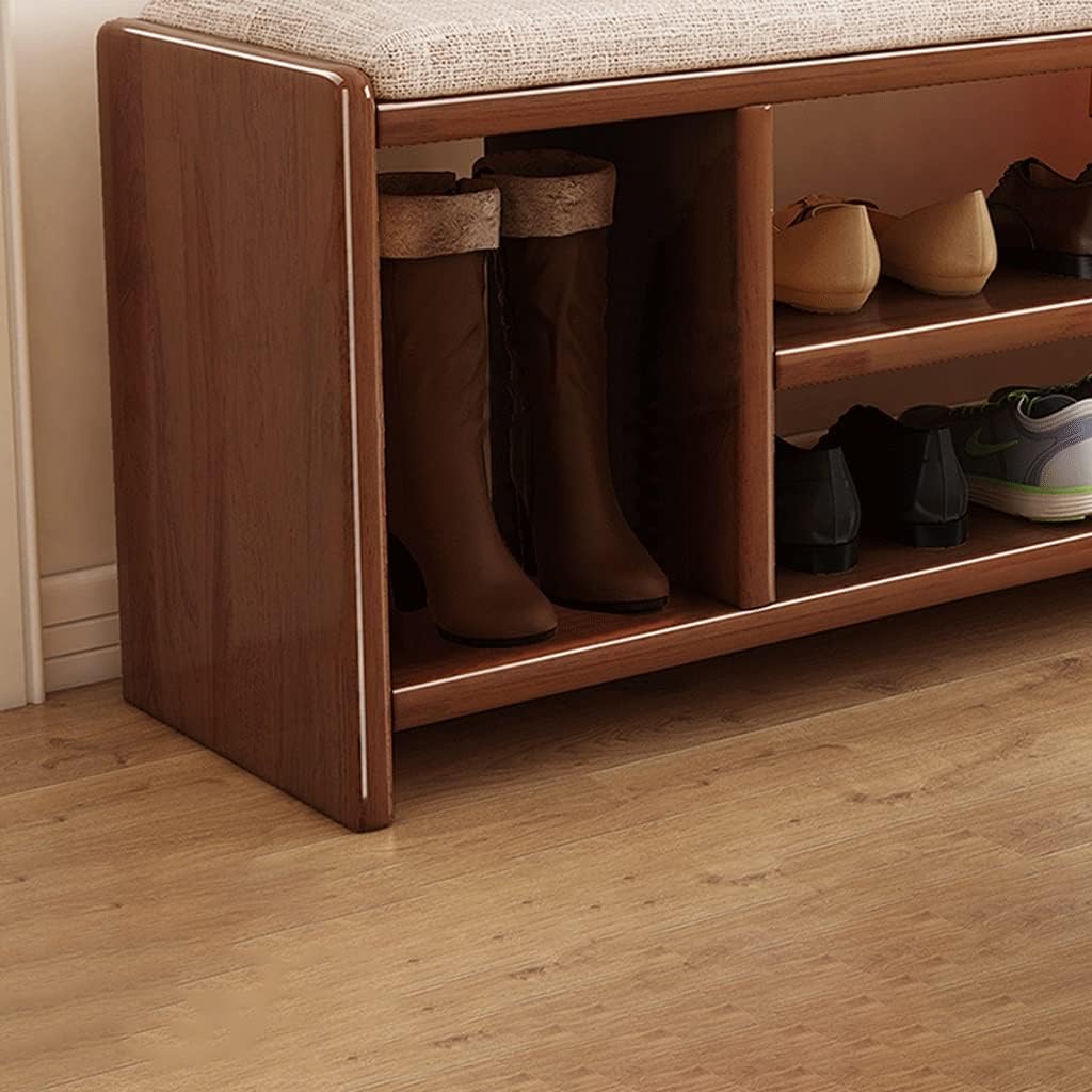 Double Layer Shoe Rack Bench for Entryway Stylish Home Porch Shoe Changing Stool Perfect for Living Room Corridor & Corner Versatile Sofa Stool for Shoes Storage