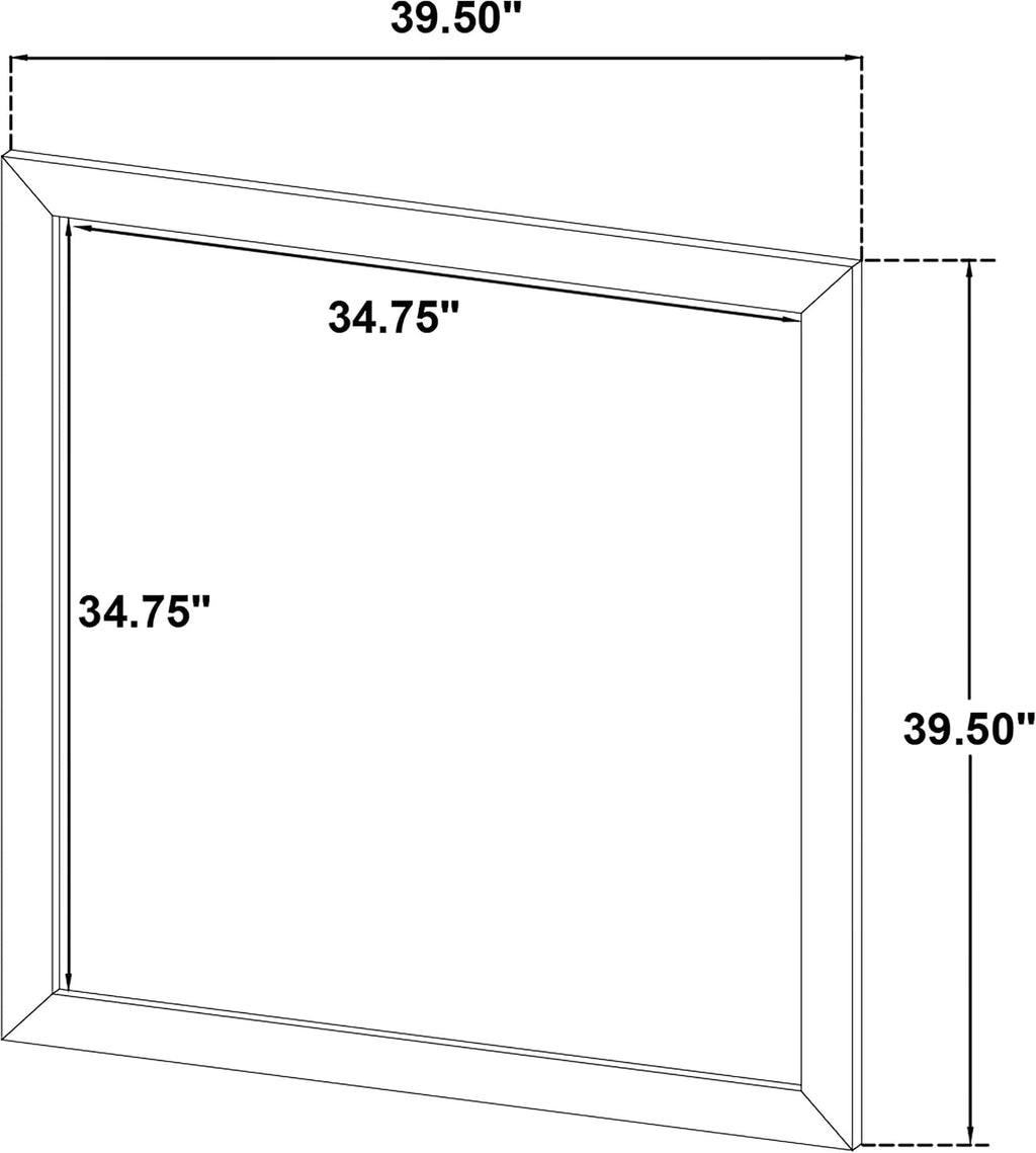 Coaster Home Furnishings Wright Transitional 4-Piece Bedroom Set Fabric Upholstered Eastern King Size Panel Bed Frame 52-inch Headboard Brown Oak 223341KE-S4
