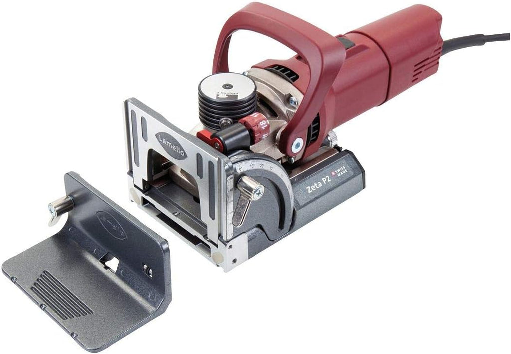 Lamello 101402DS Zeta P2 Biscuit Joiner with Diamond Cutter, Drill Jig & Systainer Case