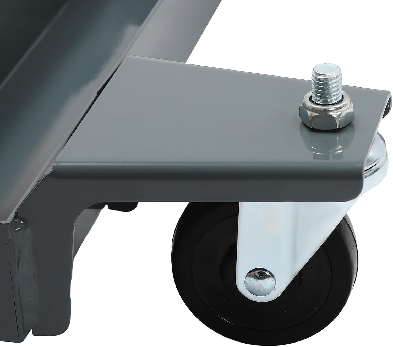 T-Shaped Mobile Base, Steel Load 200lbs Mobile Tool Base with 2 Universal Wheels 32.8-42.8 in Longitudinal Mobile Power Tool Bases with Footbrakes for Small Mechanical Equipment (Grey)