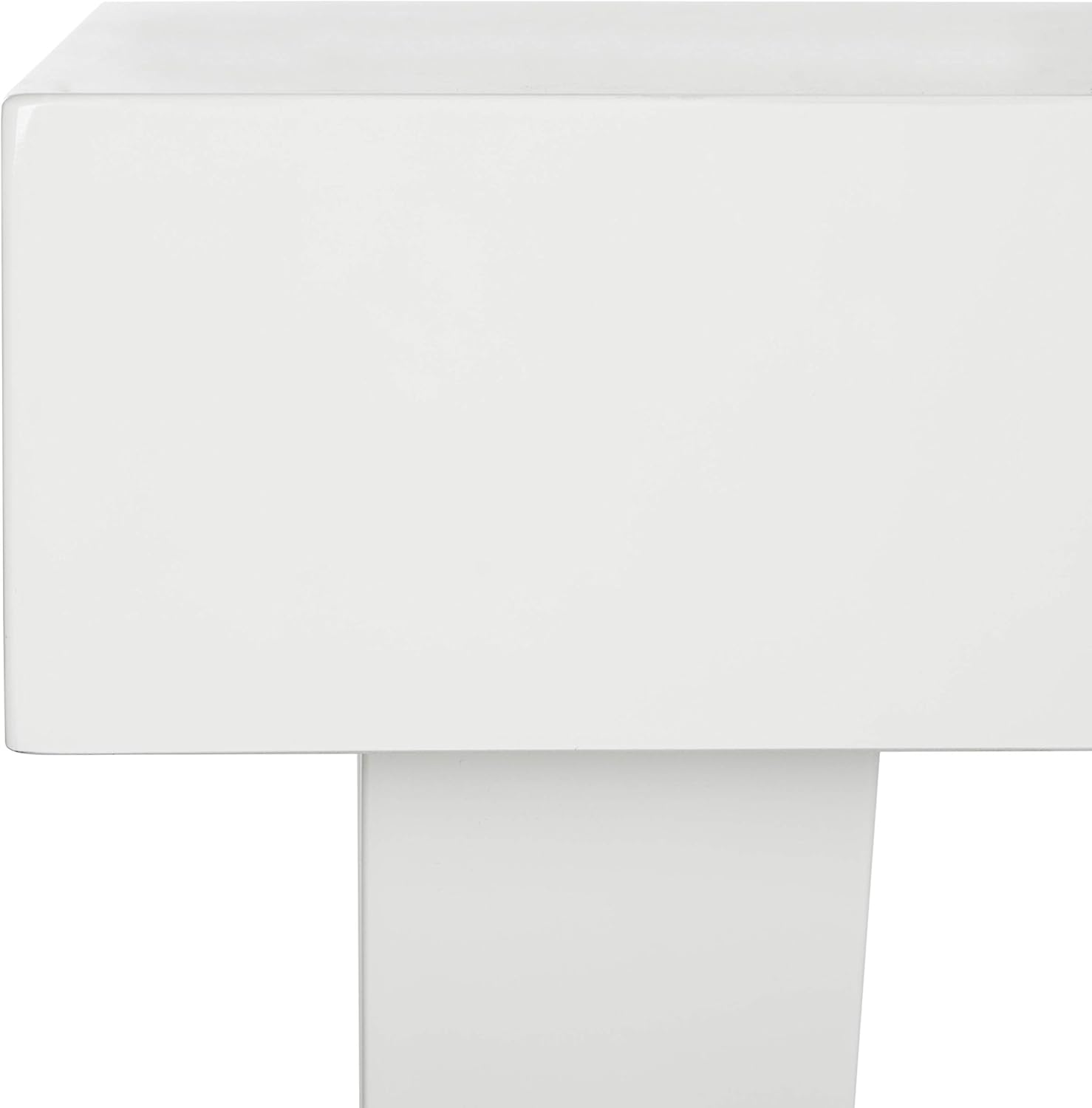 Safavieh Home Collection Alessia White Lacquer 1-Drawer Vanity Desk