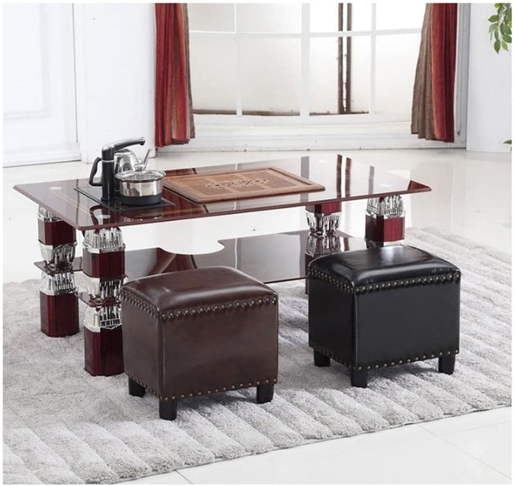 BTZHY Vanity Chair,Vanity Benches, Leather Footstools, Piano Stool, Makeup Seat, Dressing Stools, Women Bedroom Dressing Stools