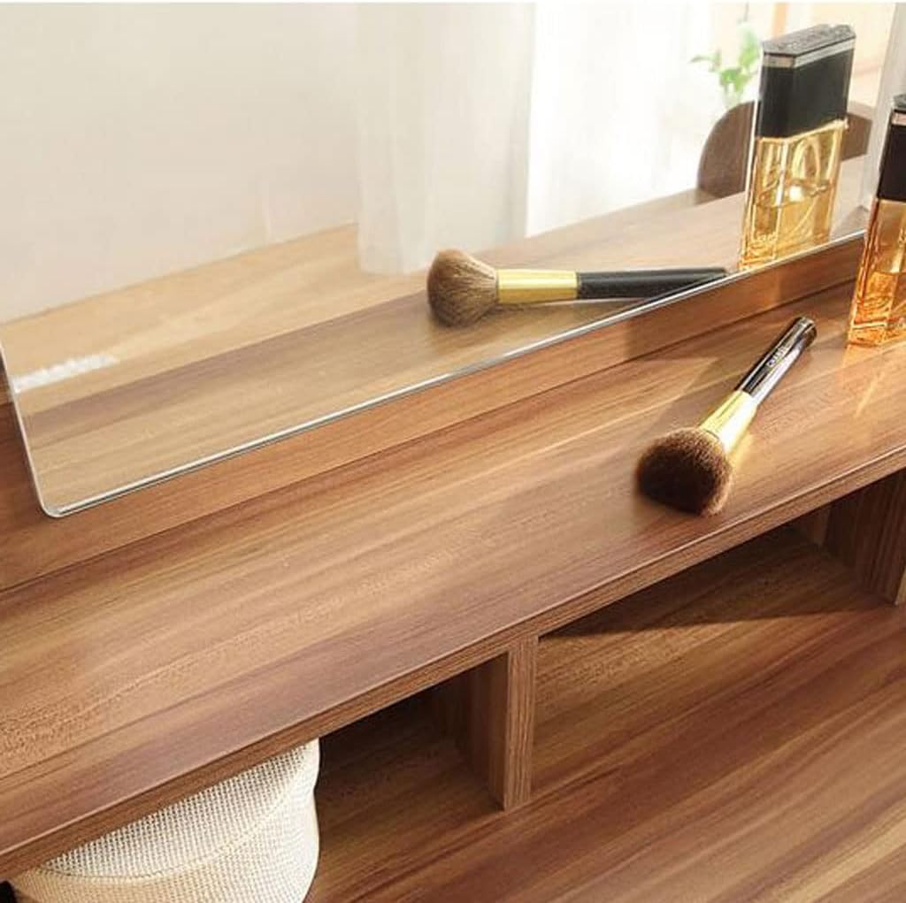 Vanity Benches Dresser Set Simple Modern Small Bedroom Vanity Table Storage Dresser with Stool Makeup Table with Drawers (Color : A)