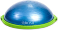 Bosu Balance Ball Exercise Trainer, Home Gym Equipment w/Guided Workouts & Pump, 26' Inflatable Fitness Platform for Strength Training, Standing, Balancing, and Core Workout