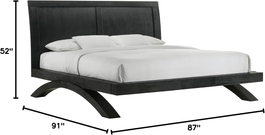 Picket House Furnishings Kenn King Panel 3PC Bedroom Set in Black