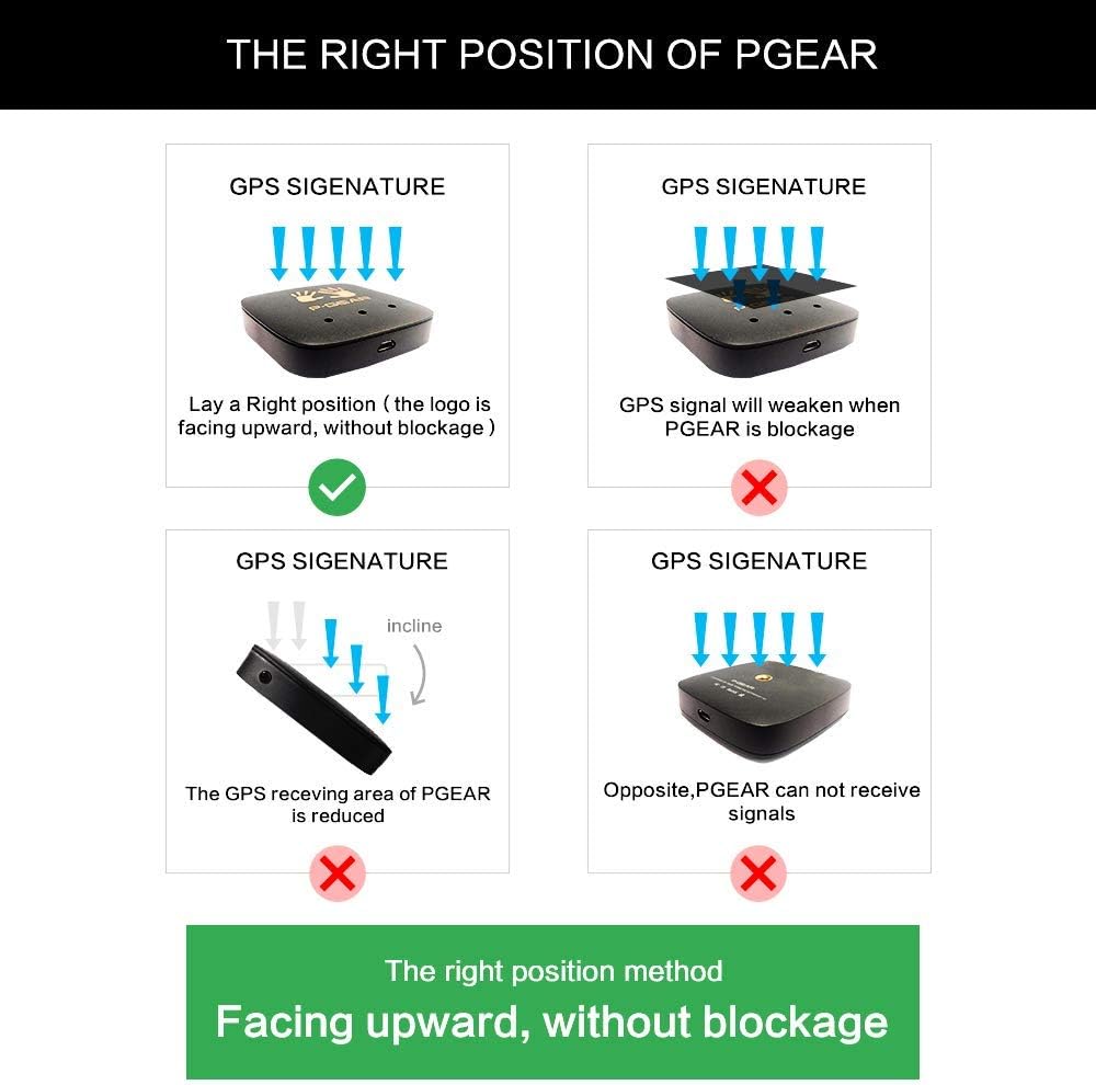 PGEAR 20Hz GPS P610 Based Performance Meter Box with Mobile App, Car LapTimer and Drag Meter, Racing Accelerometer