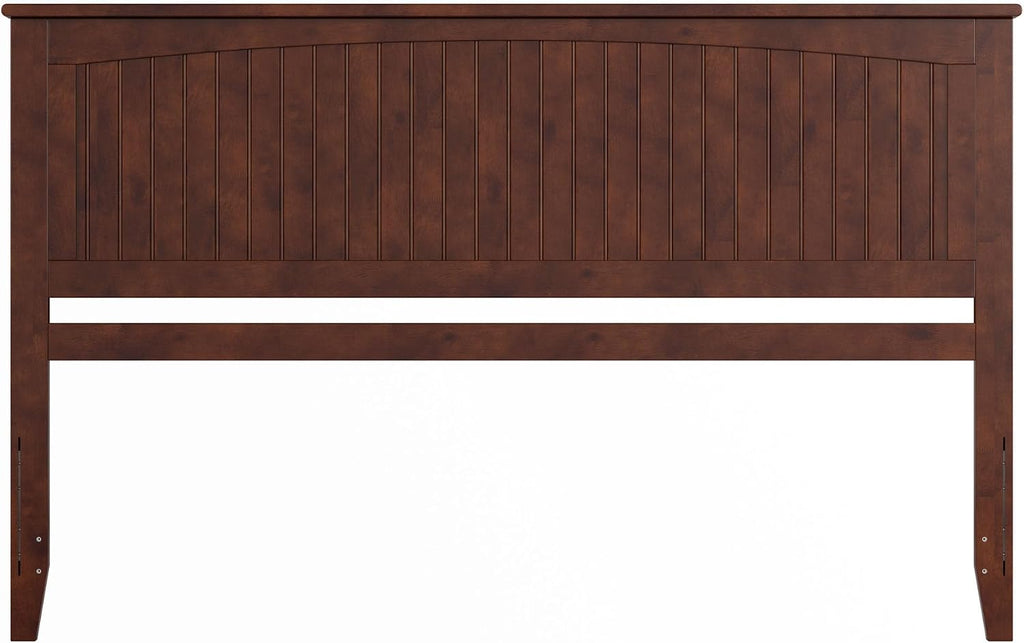 AFI, Nantucket King Solid Wood Panel Headboard, Walnut