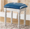 BTZHY Vanity Chair,Leather Footstools, Vanity Benches, Piano Stool, Makeup Seat, Dressing Stools, Women Bedroom Dressing Stools