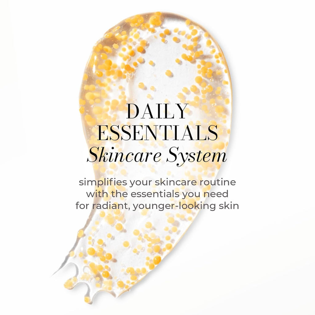 Meaningful Beauty Essentials Skincare System Advanced Formula Starter Kit, with Melon Super Antioxidants, Includes Youth Activating Melon Serum, Day Creme & Eye Cream for Younger-Looking Skin