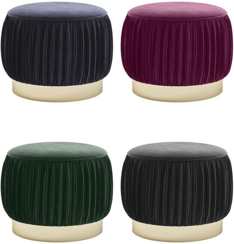 BTZHY Vanity Chair,Footstool Waterproof Washable Shoe Bench Dressing Stool Makeup Chair Creative Sofa Modern Minimalist Stool
