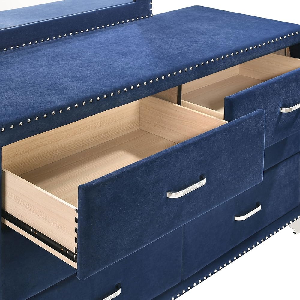 GOWE Kennedy Pacific Blue 4-Piece Eastern King Bedroom Set