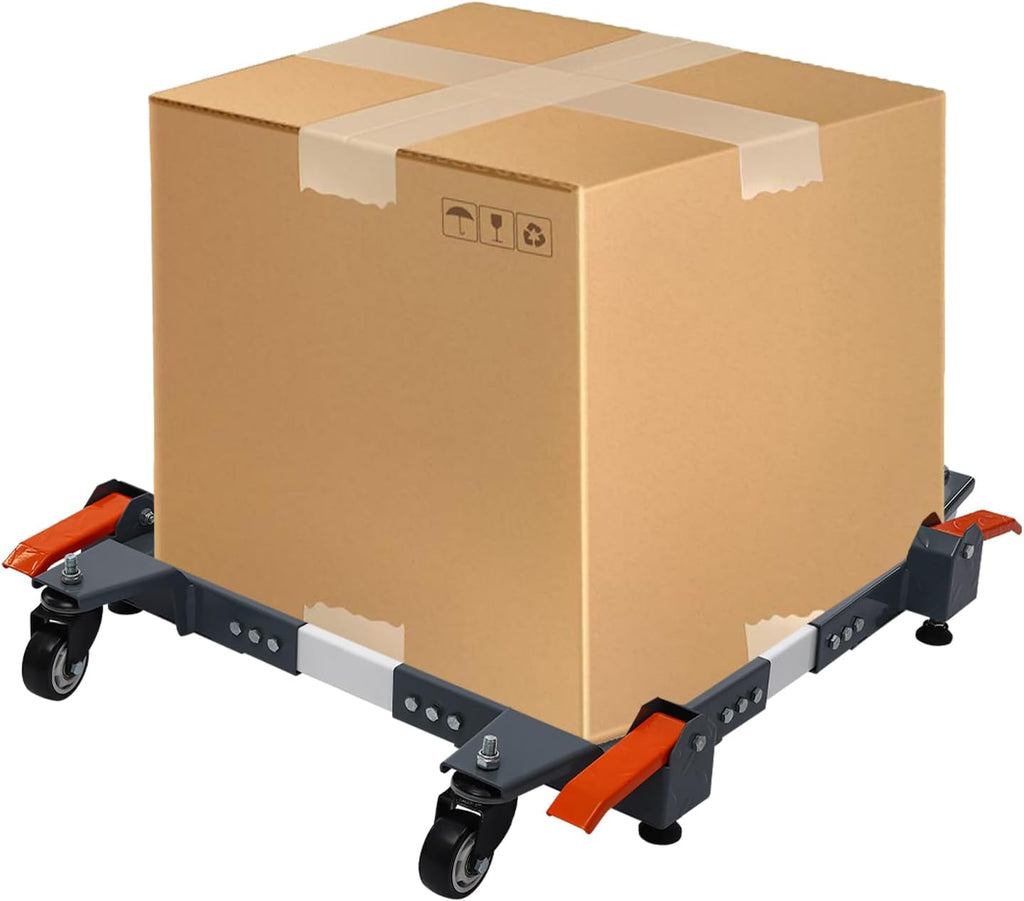 Universal Mobile Base, 1500 lbs Heavy Duty Adjustable Mobile Base for Small Mechanical Equipment