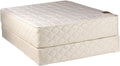 DS Solutions USA Grandeur Deluxe Two-Sided King Size Mattress and Low 5' Height Box Spring Set with Metal Bed Frame - Orthopedic Type, Quilted Fabric Cover, Premium Edge Guards, Longlasting Comfort