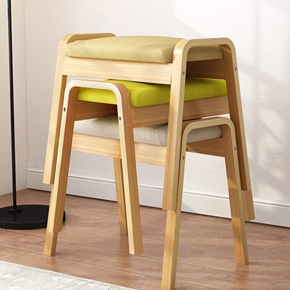 BTZHY Vanity Chair,Ottoman Foot Stool Sofa Stool Vanity Stool Makeup Bench Padded Cushioned Chair Modern Simplicity with Armrests Durable,6 Colors